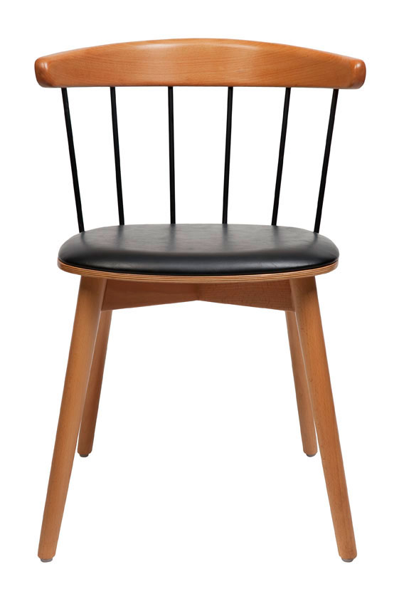 Rod Chair with Padded Seat