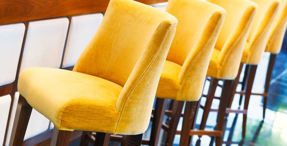 advantages of upholstered bar stools