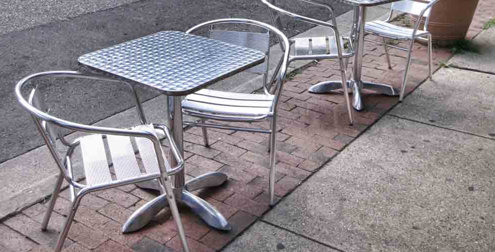 stainless steel restaurant furniture