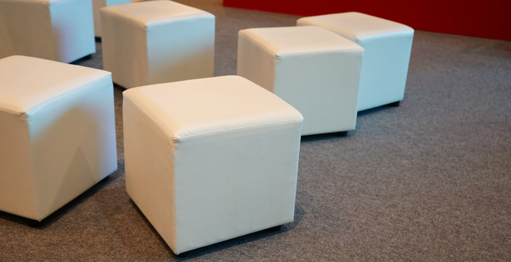 cosy elegance of ottoman chairs in your hospitality space